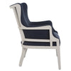 Uttermost Home Decor Motor Freight Rate to be Quoted Uttermost Gordonston Blue Fabric Accent Chair