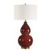 Uttermost Uttermost Gourd Burgundy Table Lamp
