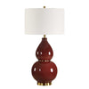 Uttermost Uttermost Gourd Burgundy Table Lamp