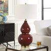 Uttermost Uttermost Gourd Burgundy Table Lamp