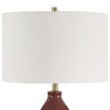 Uttermost Uttermost Gourd Burgundy Table Lamp
