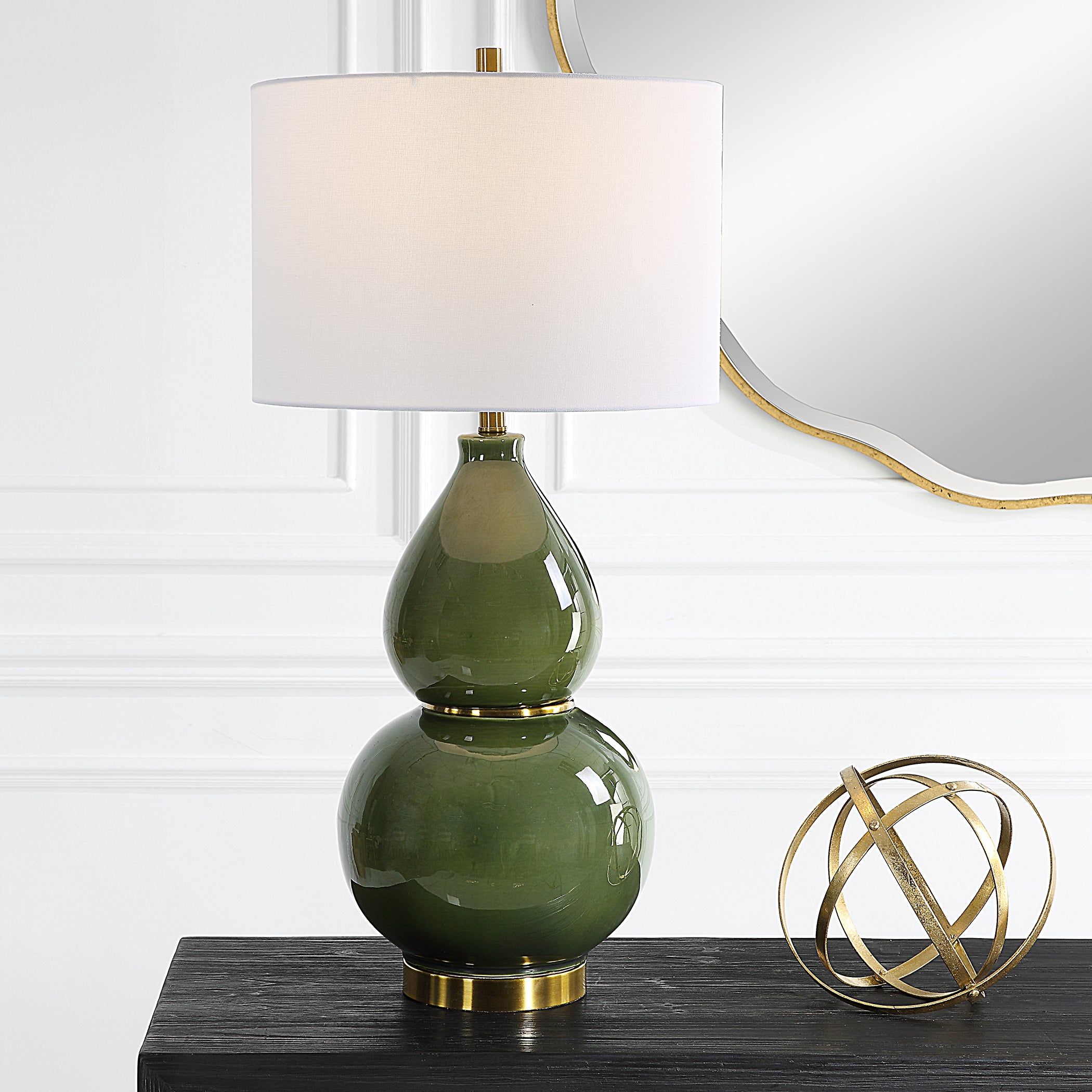 Uttermost Home Uttermost Gourd Green Table Lamp