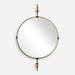 Uttermost Home Decor Uttermost Guardrail Round Mirror