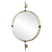 Uttermost Home Decor Uttermost Guardrail Round Mirror
