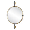 Uttermost Home Decor Uttermost Guardrail Round Mirror