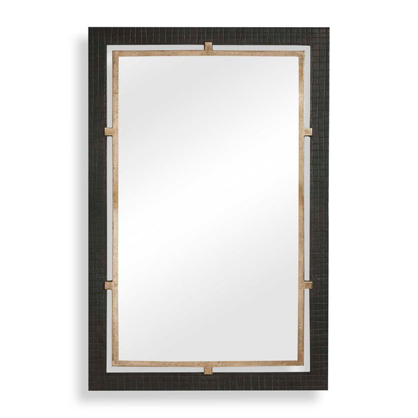Uttermost Home Decor Uttermost Guerra Walnut & Brass Mirror