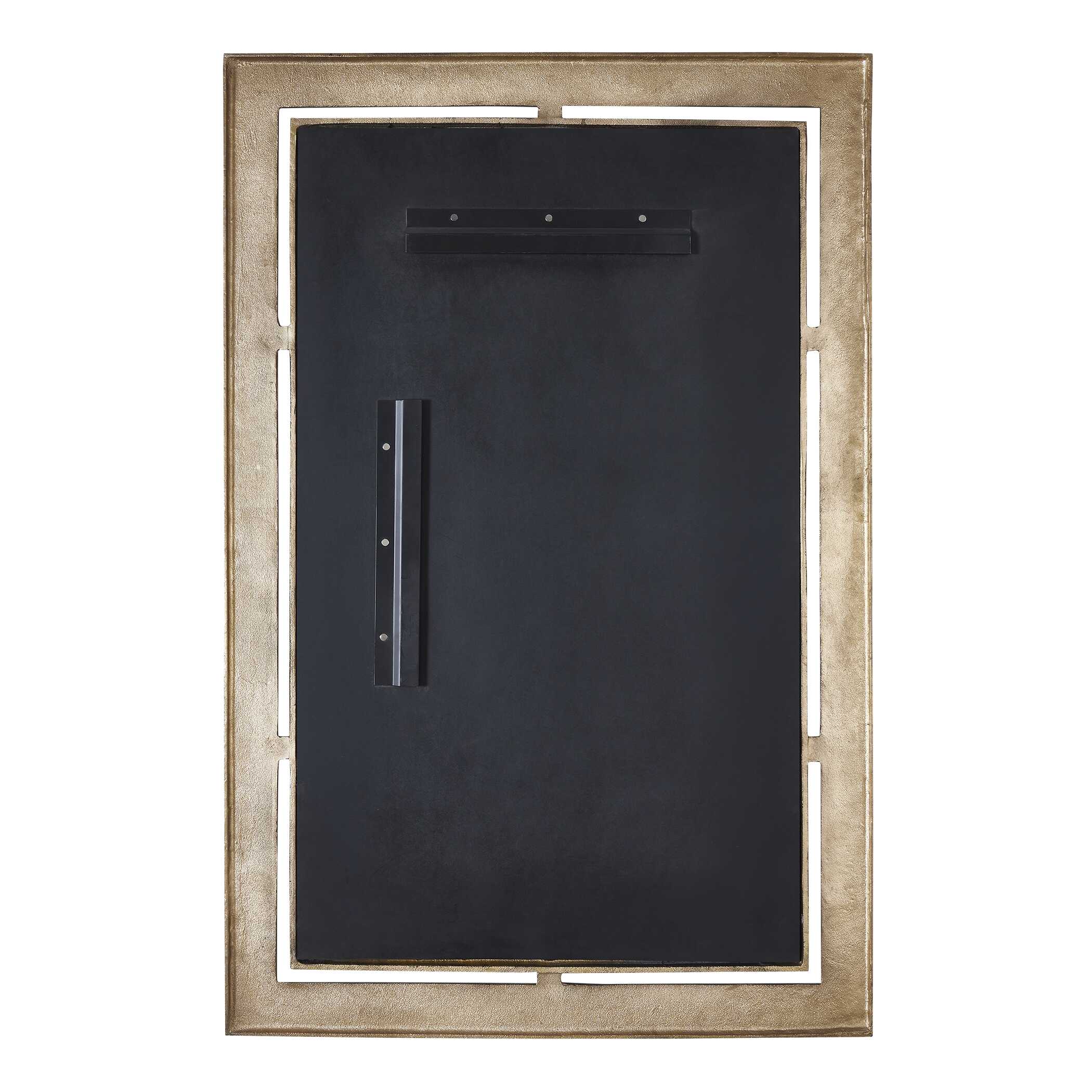 Uttermost Home Decor Uttermost Guerra Walnut & Brass Mirror