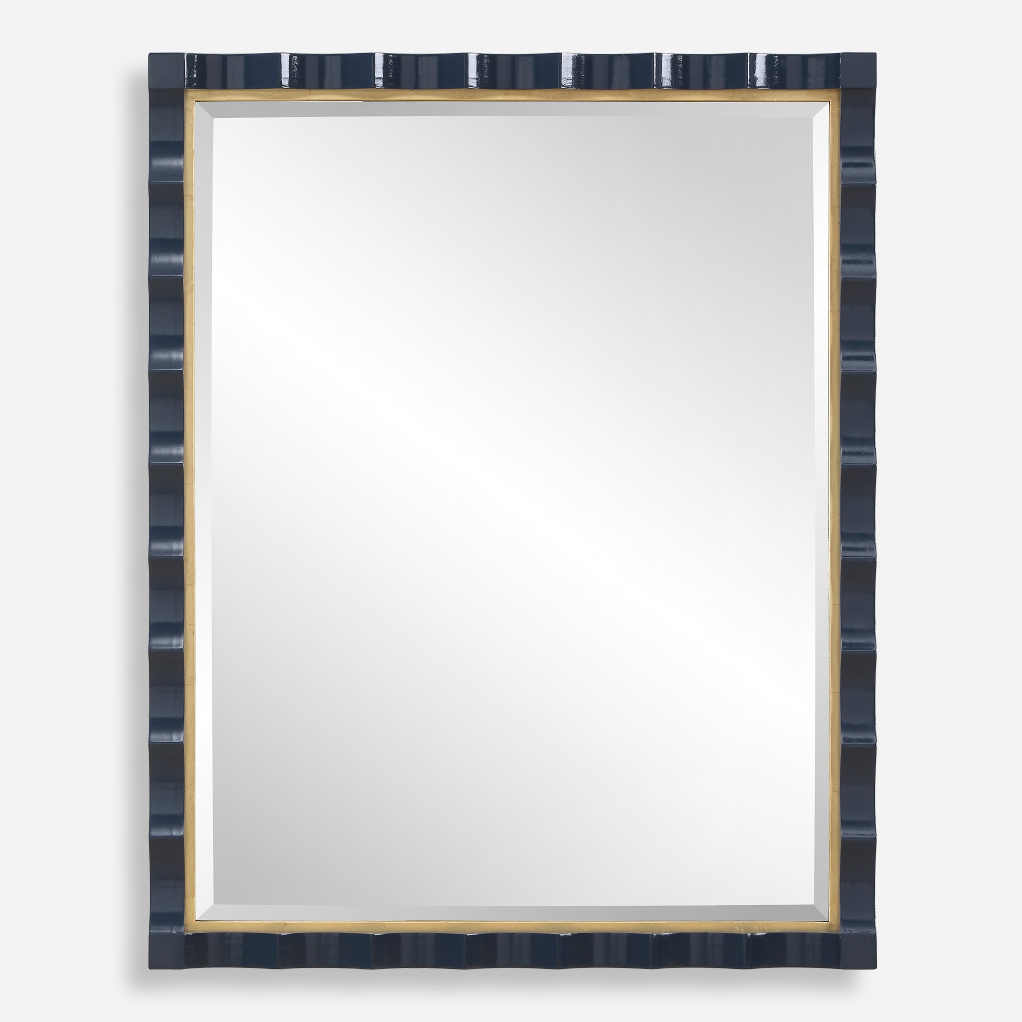 Uttermost Home Decor Uttermost Gulf Navy Blue Mirror