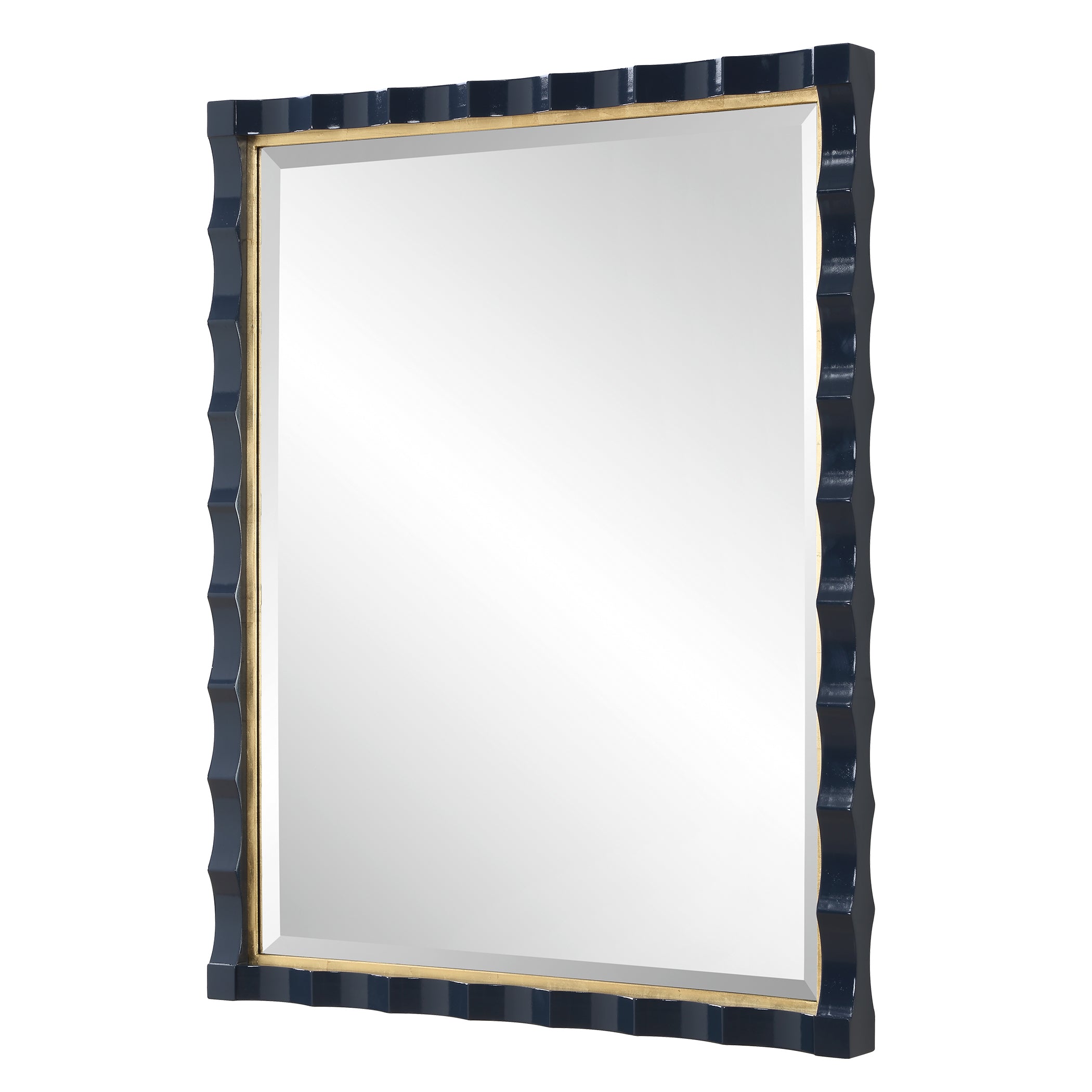 Uttermost Home Decor Uttermost Gulf Navy Blue Mirror