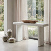 Uttermost Furniture Uttermost Hagan Indoor-Outdoor Limestone Console Table