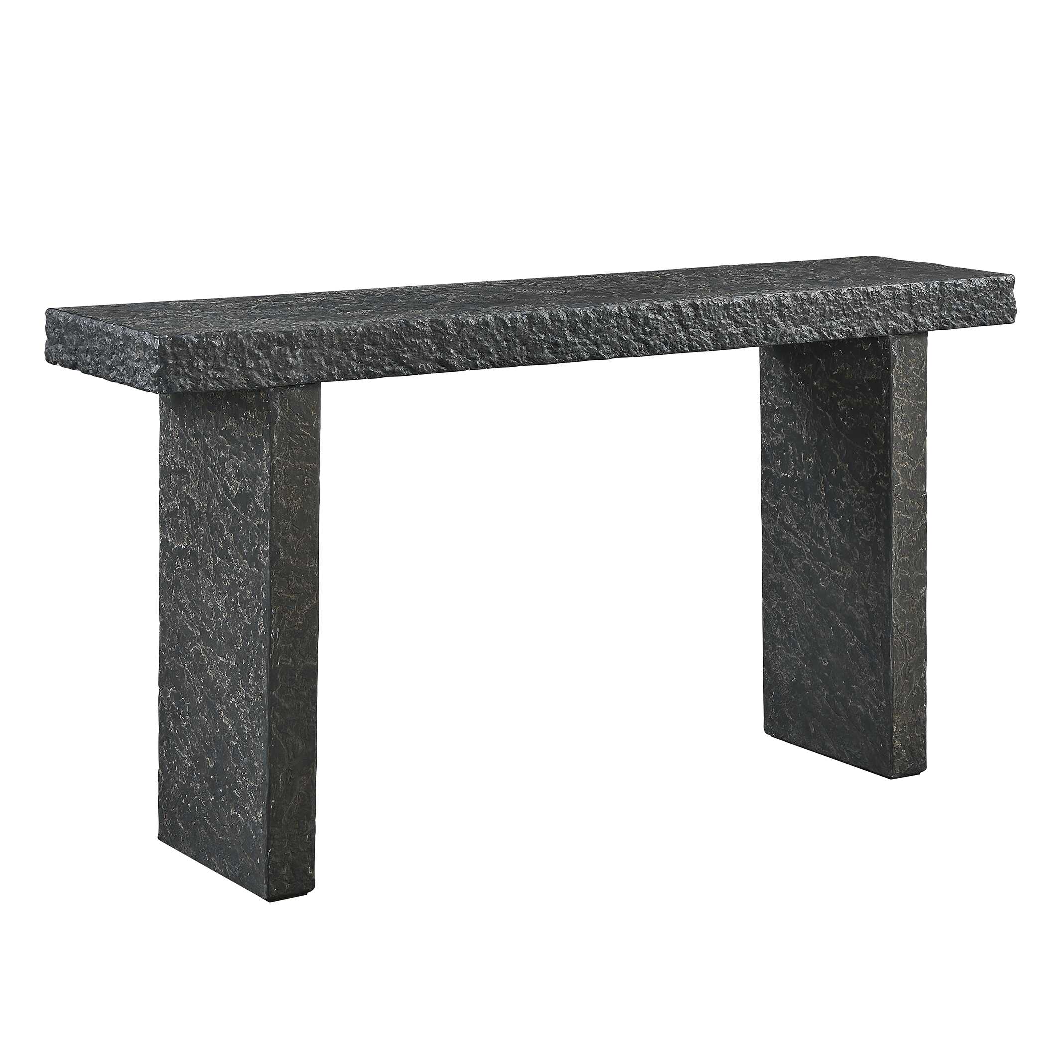 Uttermost Furniture Uttermost Hagan Indoor-Outdoor Slate Console Table