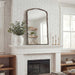 Uttermost Home Decor Uttermost Hammered Antique Nickel Arch Mirror