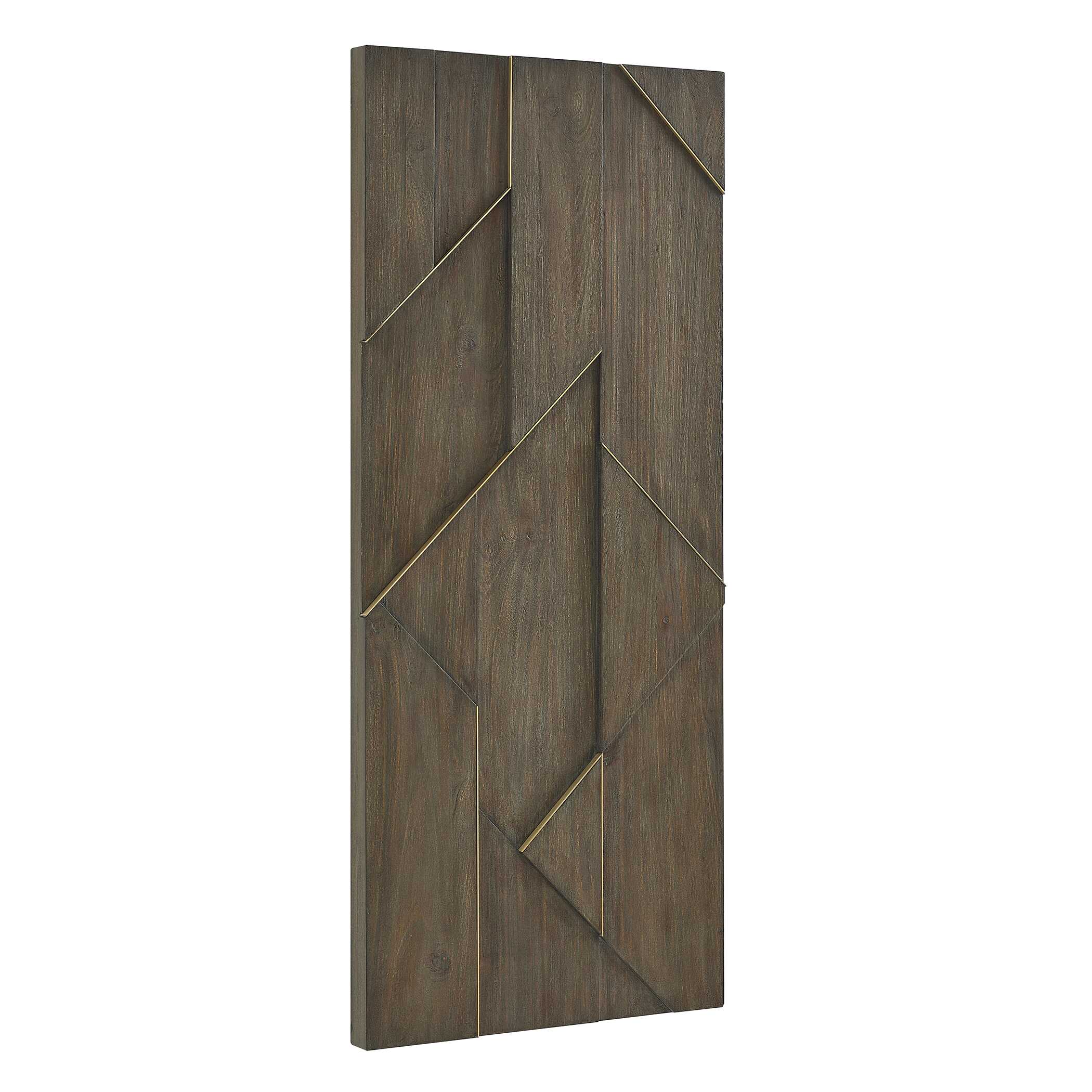 Uttermost Home Decor Uttermost Hanoi Geometric Wood Wall Panel