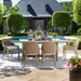 Uttermost Furniture Uttermost Harbor Herringbone Indoor-Outdoor Dining Table