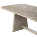 Uttermost Furniture Uttermost Harbor Herringbone Indoor-Outdoor Dining Table