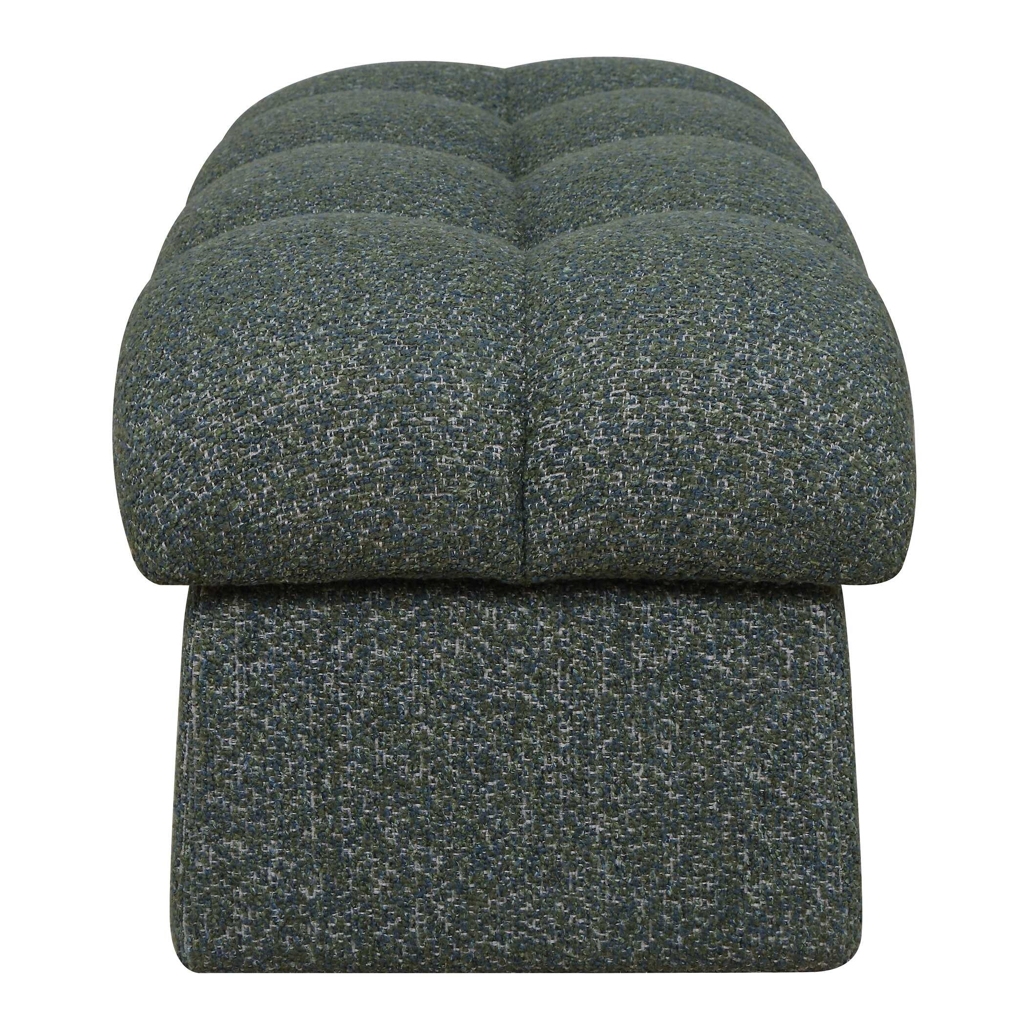 Uttermost Furniture Uttermost Harlem Moss Green/ Lake Blue Bench