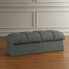 Uttermost Furniture Uttermost Harlem Moss Green/ Lake Blue Bench