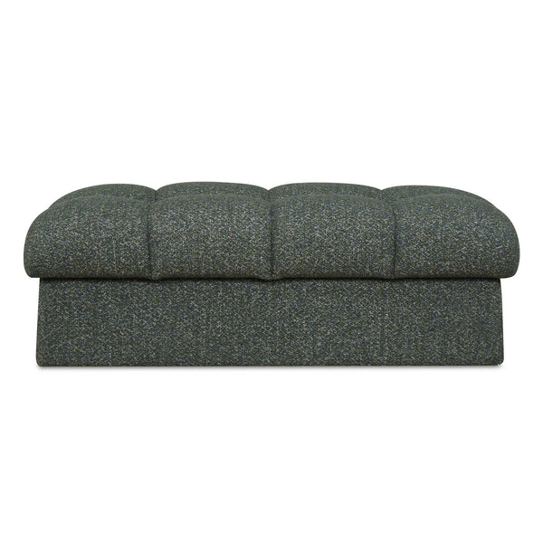 Uttermost Furniture Uttermost Harlem Moss Green/ Lake Blue Bench