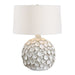Uttermost Lighting Uttermost Hartley White Petal Table Lamp