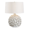 Uttermost Lighting Uttermost Hartley White Petal Table Lamp