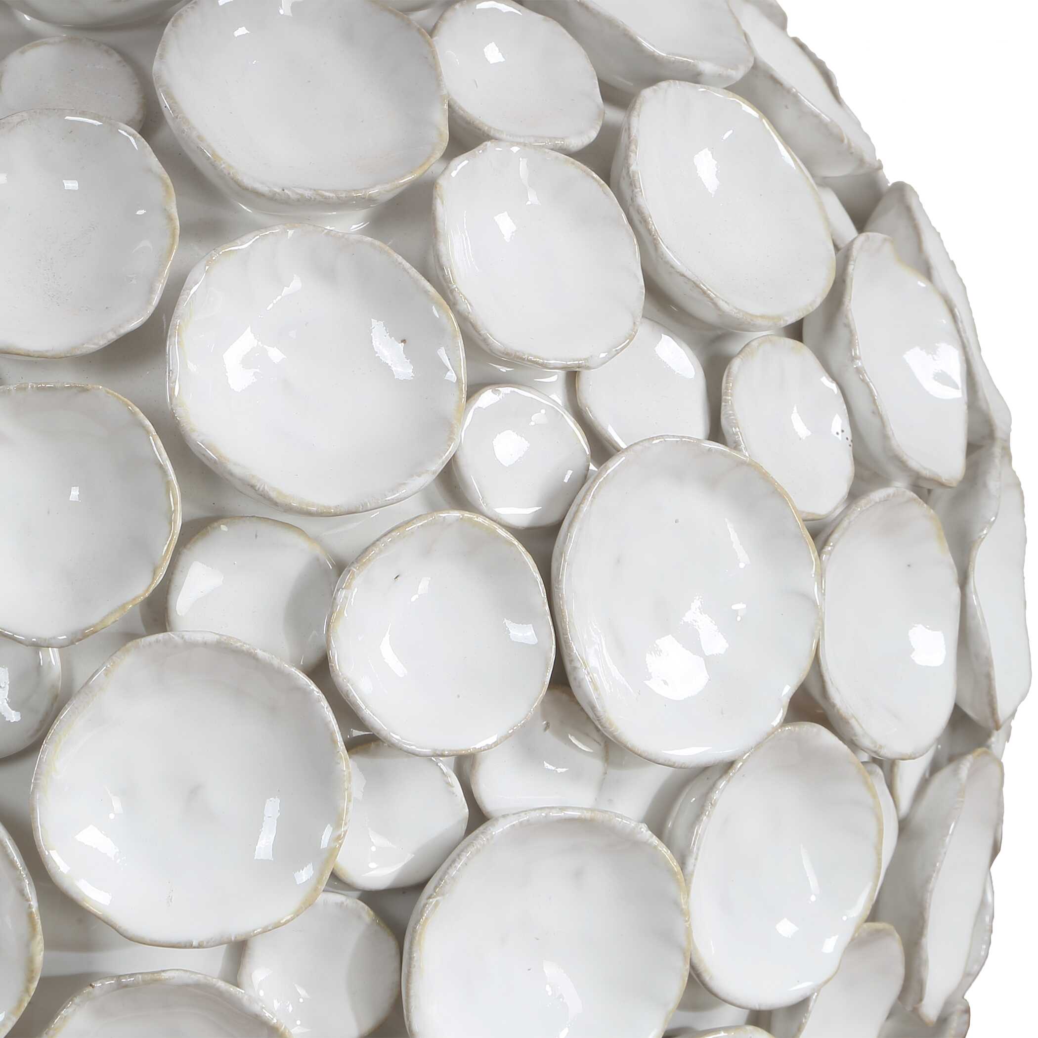 Uttermost Lighting Uttermost Hartley White Petal Table Lamp