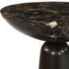 Uttermost Uttermost Hastings Brown Marble Accent Table