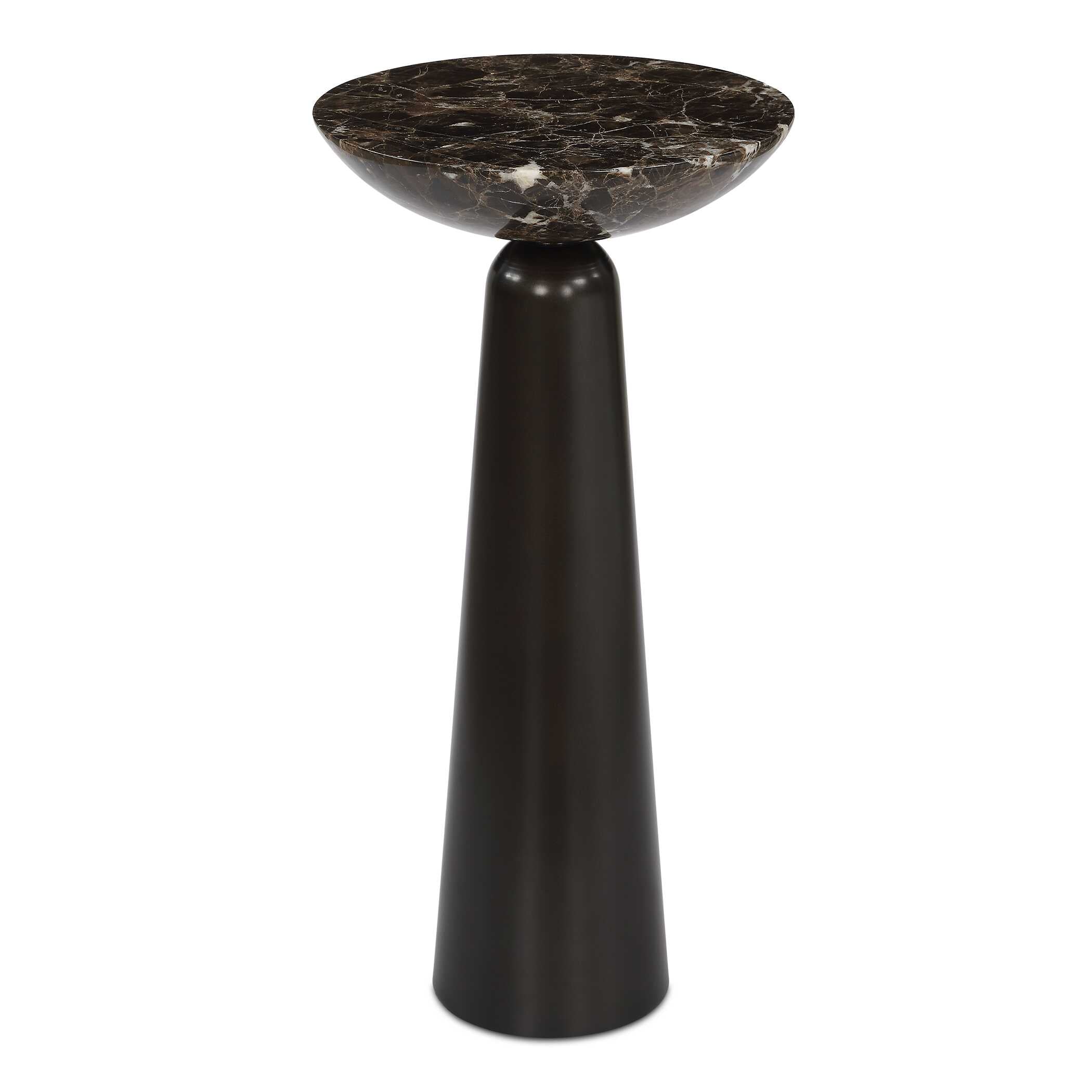 Uttermost Uttermost Hastings Brown Marble Accent Table
