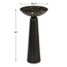 Uttermost Uttermost Hastings Brown Marble Accent Table
