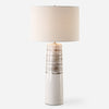 Uttermost Lighting Uttermost Haven White Glaze Table Lamp
