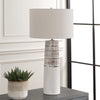 Uttermost Lighting Uttermost Haven White Glaze Table Lamp