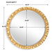 Uttermost Home Decor Uttermost Haya Round Mirror, Gold - CLOSEOUT