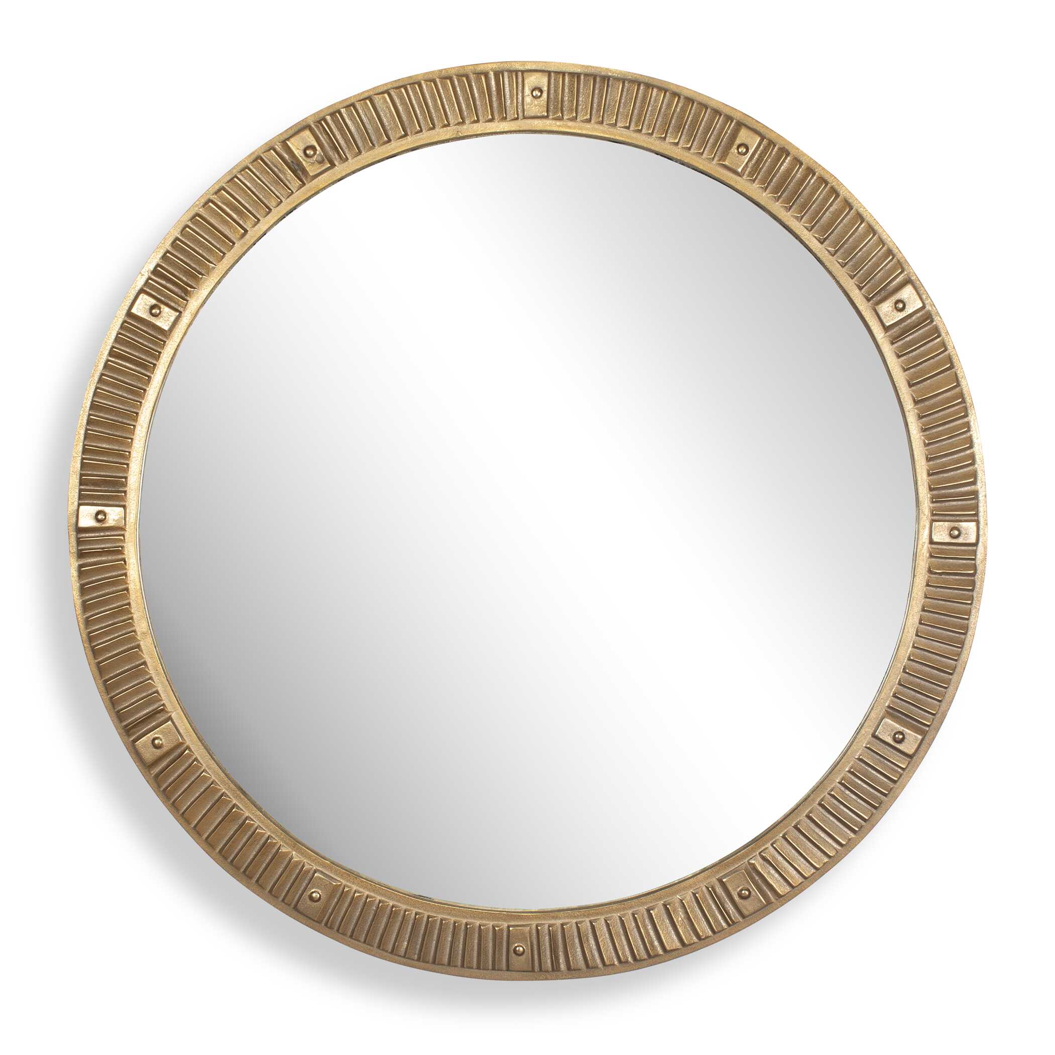Uttermost Home Decor Uttermost Heart Of Gold Round Mirror