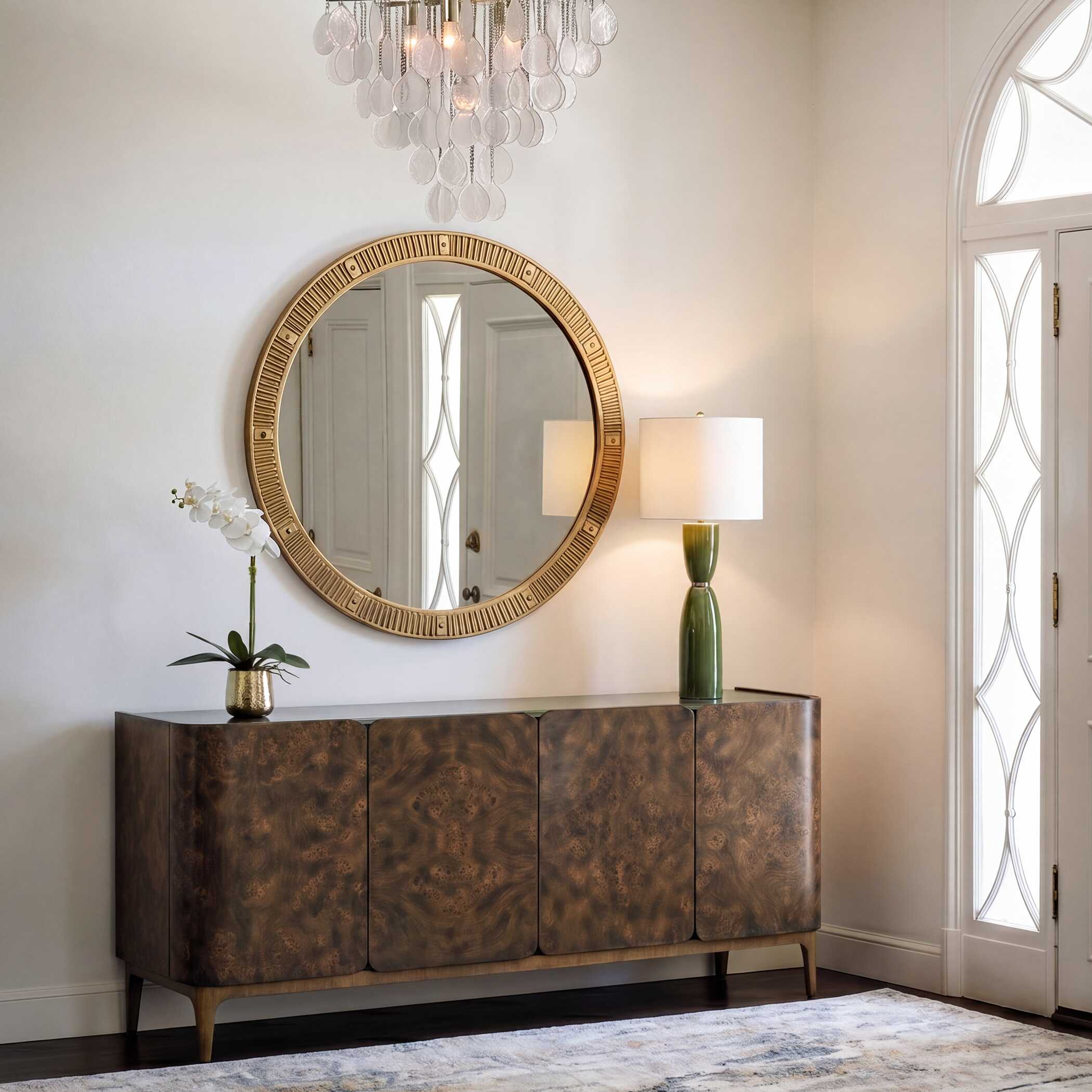 Uttermost Home Decor Uttermost Heart Of Gold Round Mirror