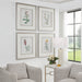 Uttermost Home Uttermost Heirloom Blooms Study Framed Prints Set/4