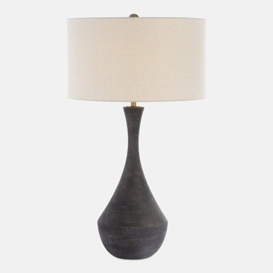 Uttermost Lighting Uttermost Helston Dark Charcoal Table Lamp