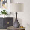 Uttermost Lighting Uttermost Helston Dark Charcoal Table Lamp