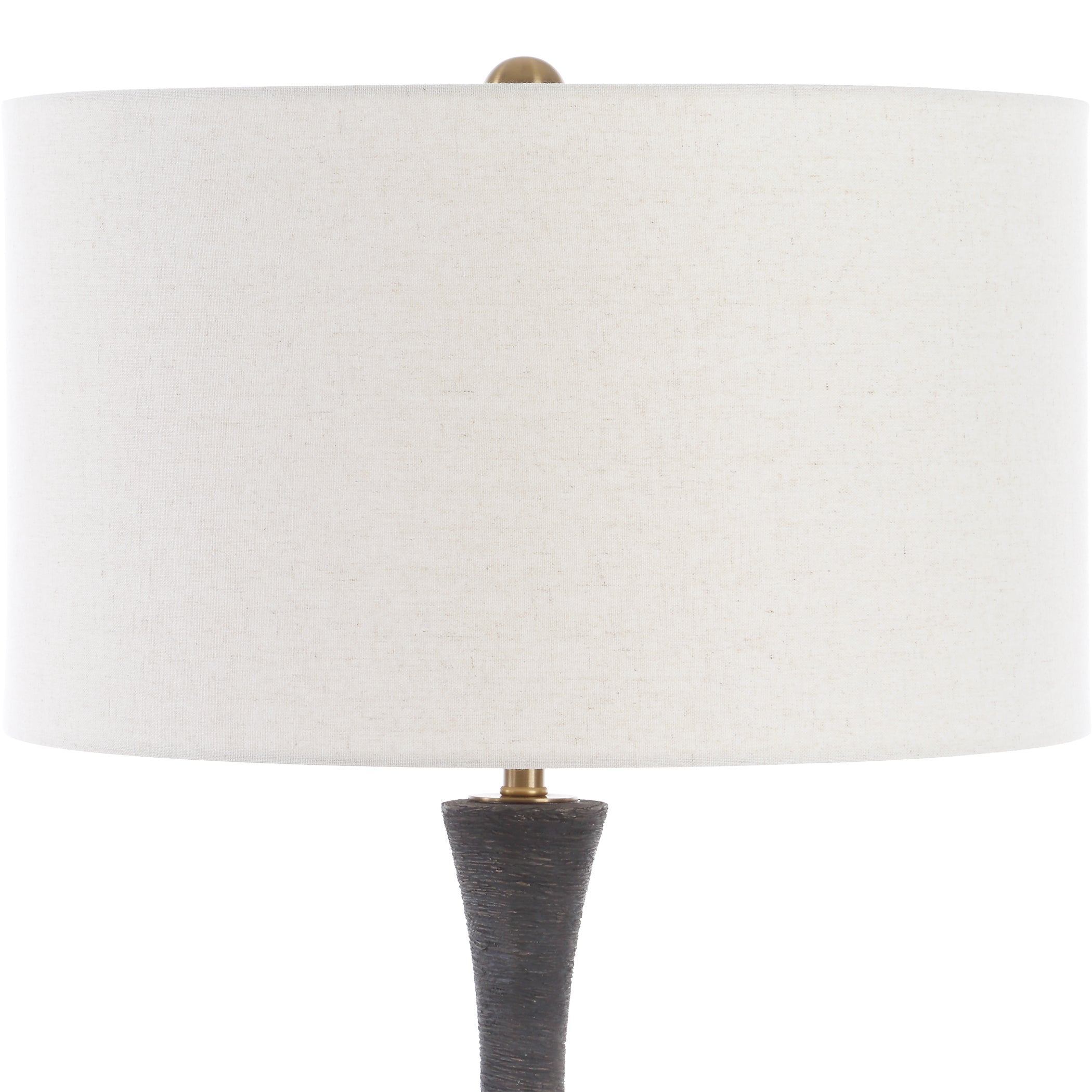 Uttermost Lighting Uttermost Helston Dark Charcoal Table Lamp