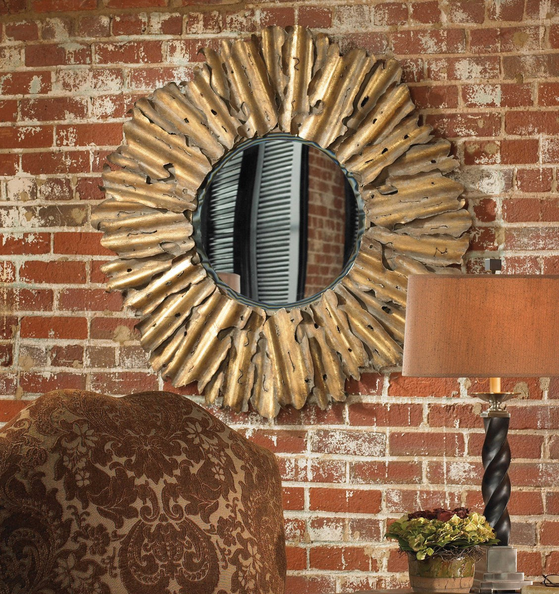 Uttermost Home Oversize - Rate to be Quoted Uttermost Hemani Round Mirror