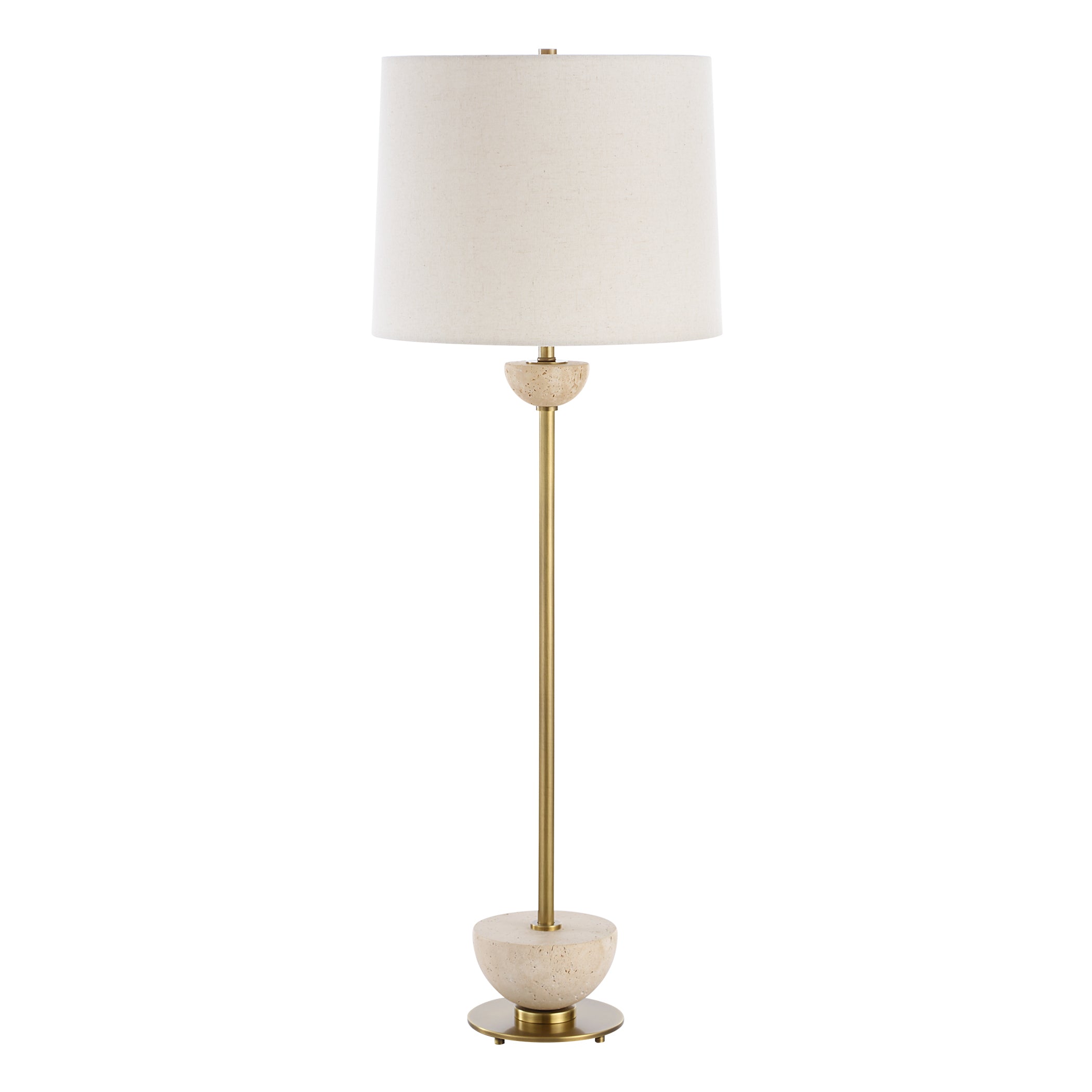 Uttermost Lighting Uttermost Hemisphere Brass Buffet Lamp