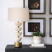 Uttermost Lighting Uttermost Hemisphere Travertine Table Lamp