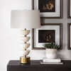 Uttermost Lighting Uttermost Hemisphere Travertine Table Lamp