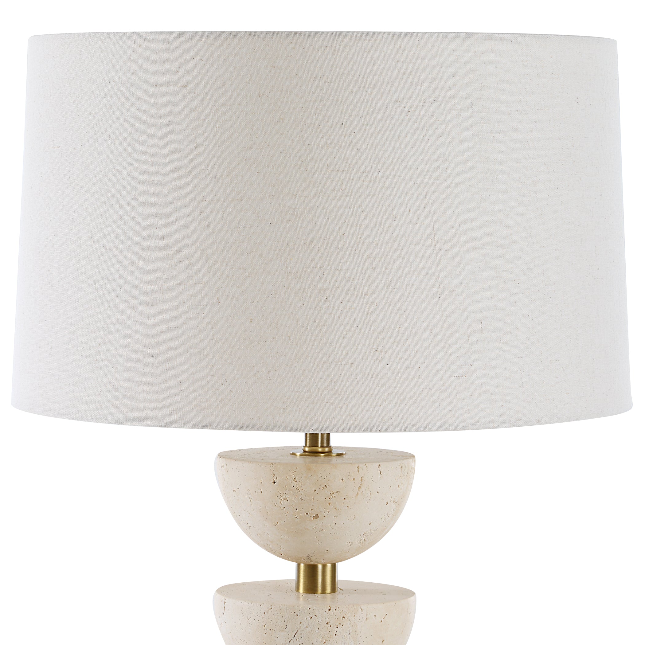 Uttermost Lighting Uttermost Hemisphere Travertine Table Lamp