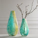 Uttermost Home Decor Uttermost High Tide Glass Vases, S/2