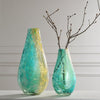 Uttermost Home Decor Uttermost High Tide Glass Vases, S/2