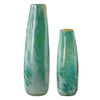 Uttermost Home Decor Uttermost High Tide Glass Vases, S/2
