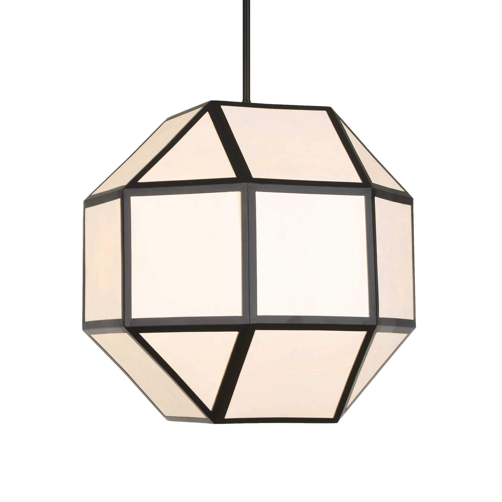 Uttermost Lighting Uttermost Hoi An 4 Light Geometric Chandelier