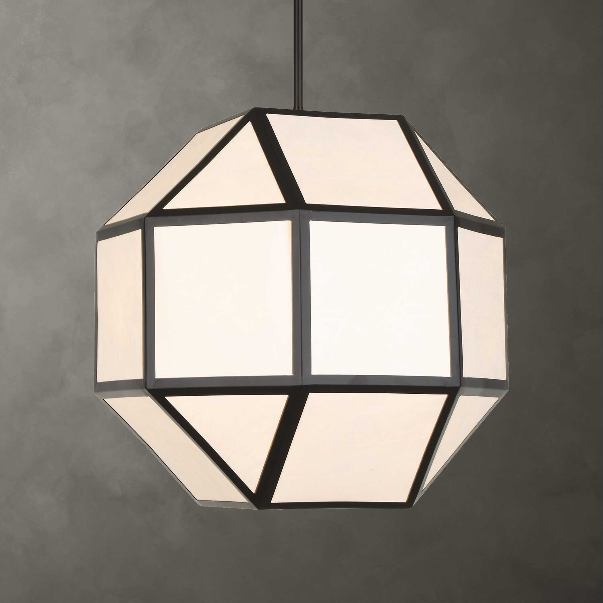 Uttermost Lighting Uttermost Hoi An 4 Light Geometric Chandelier