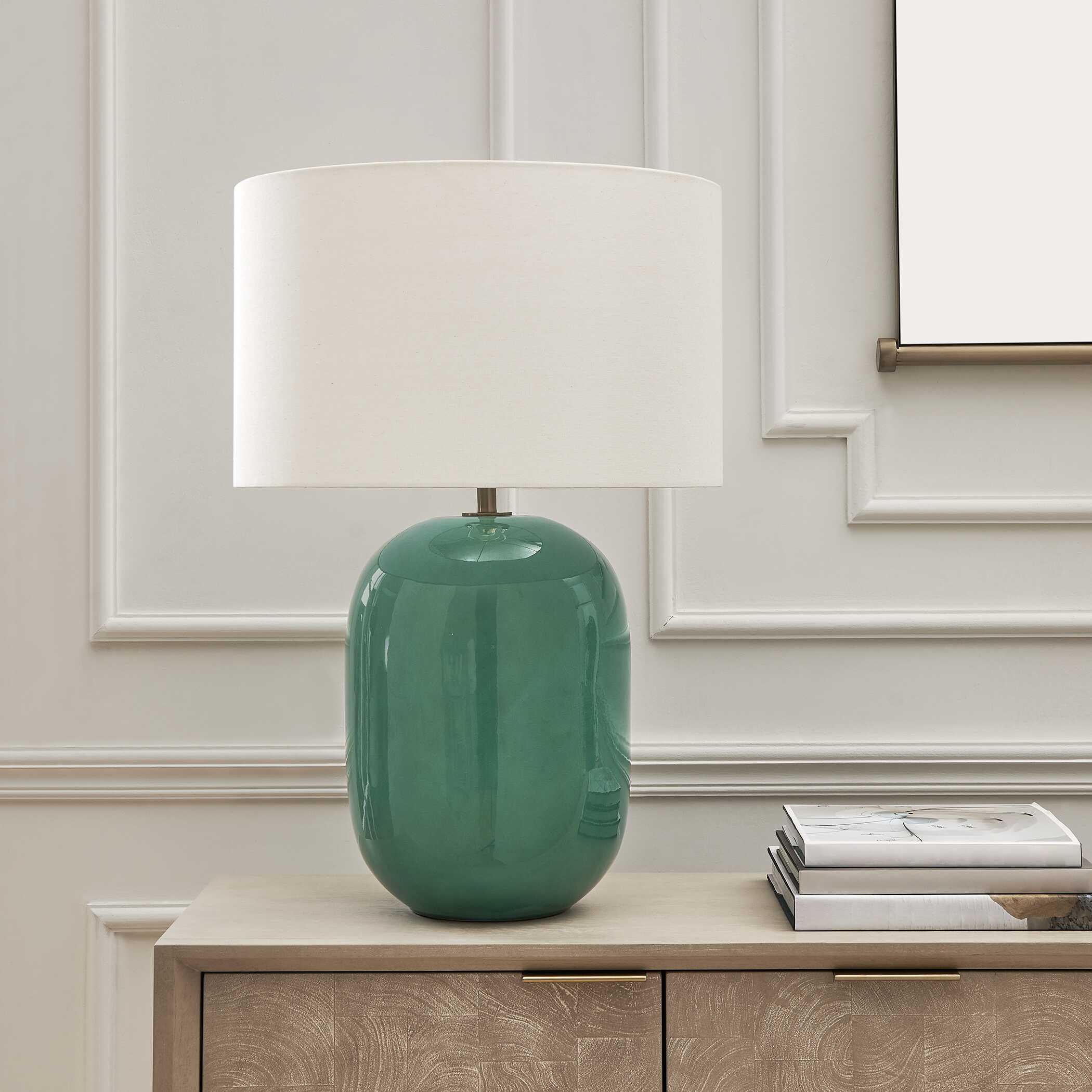 Uttermost Uttermost Hollis Teal Table Lamp