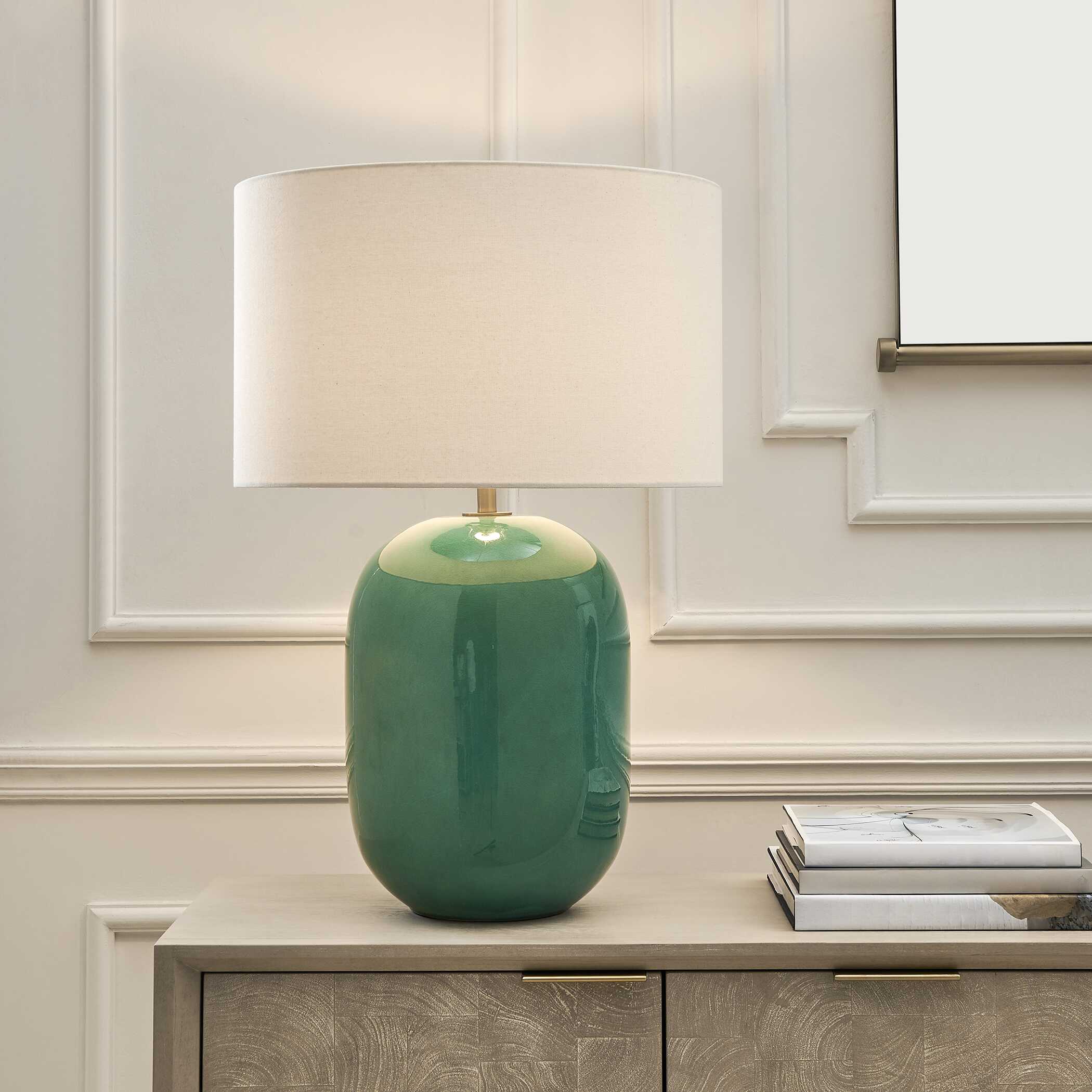 Uttermost Uttermost Hollis Teal Table Lamp