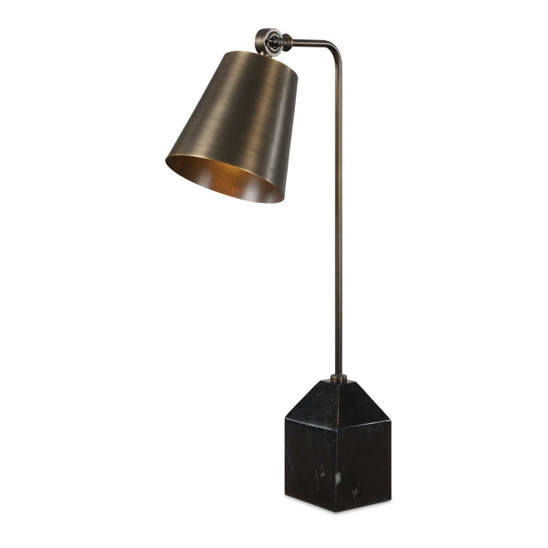 Uttermost Lighting Uttermost Hutchinson Bronze Desk Lamp